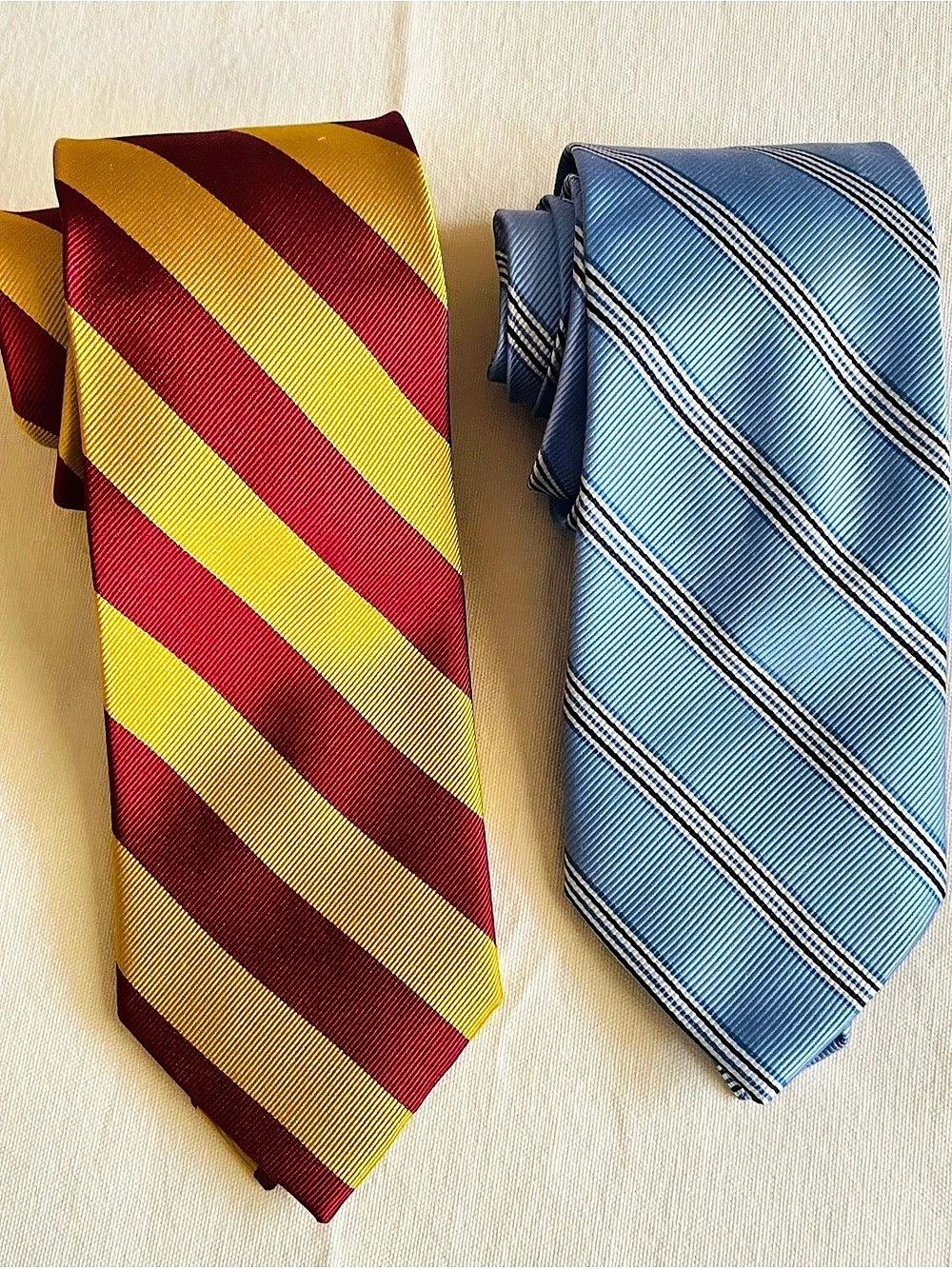 Jos. A. Bank Executive Collection Silk Tie Lot (2) 1 is NWT & 1 New/Unused.